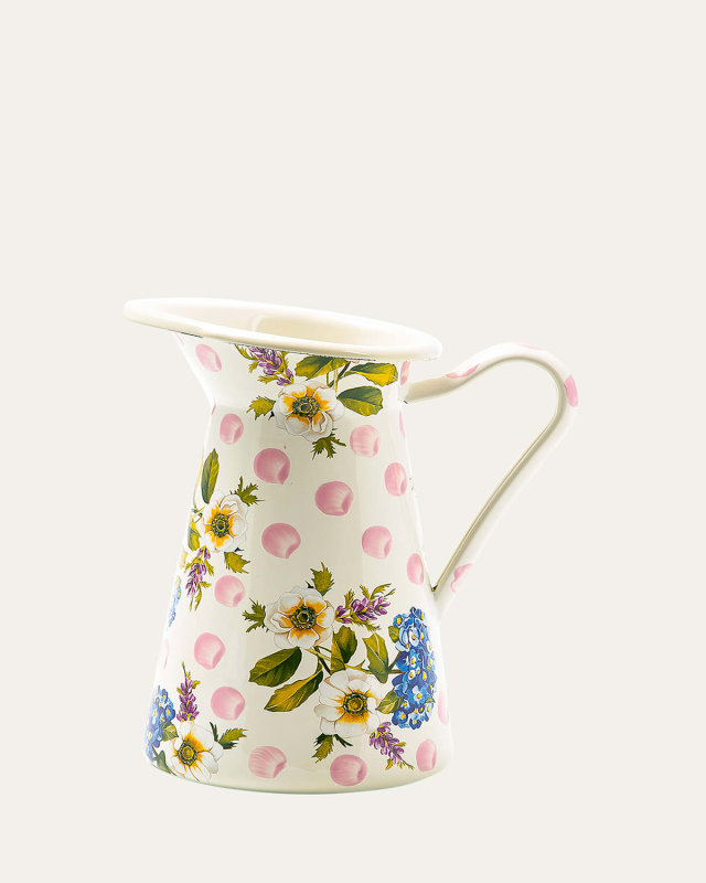 Wildflowers Enamel Practical Pitcher
